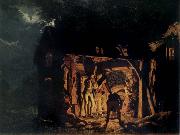 Joseph wright of derby The Blacksmith-s shop oil painting